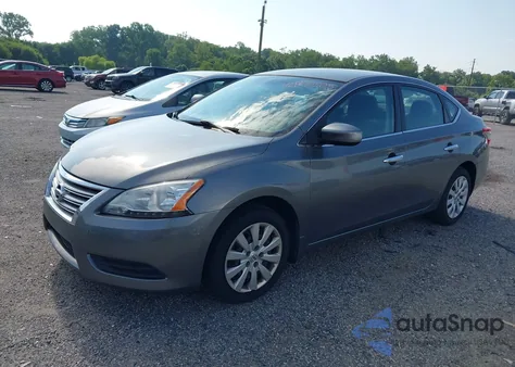 2015 Nissan Sentra S/Sv/Sr/Sl из США, поврежденный, VIN 3N1AB7AP6FY350463